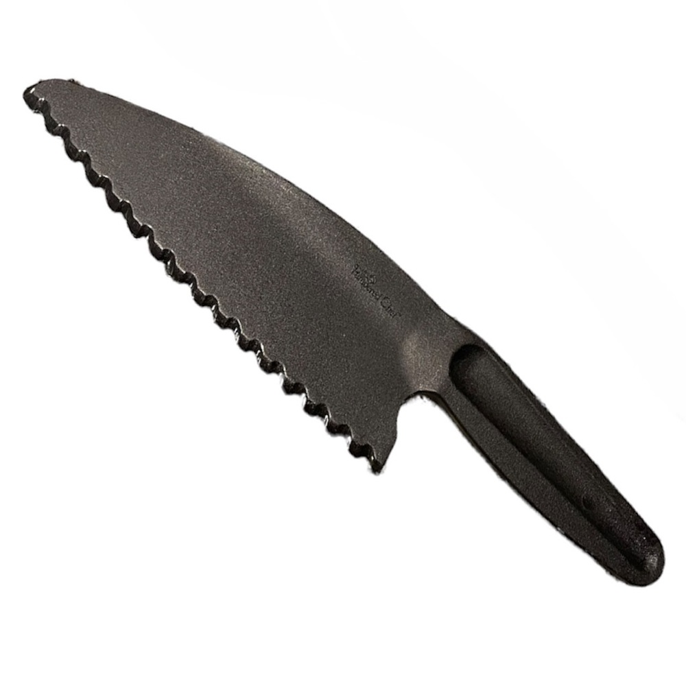 The Pampered Chef slotted panini spatula + serrated nylon knife - Picture 2 of 5
